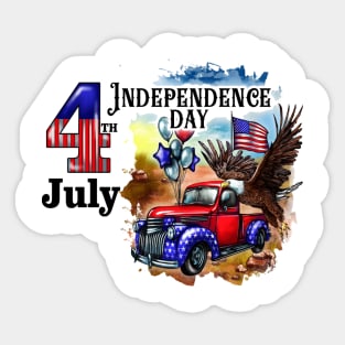 independence day Sticker